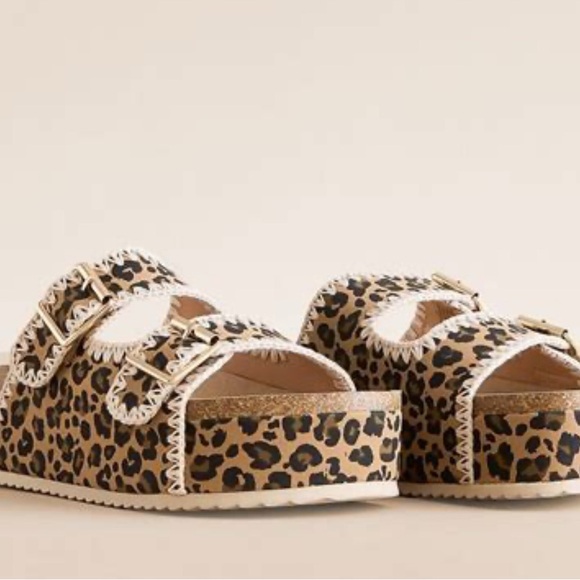 Buckle Other - BUCKLE | Leopard Pattern Kids Sandals